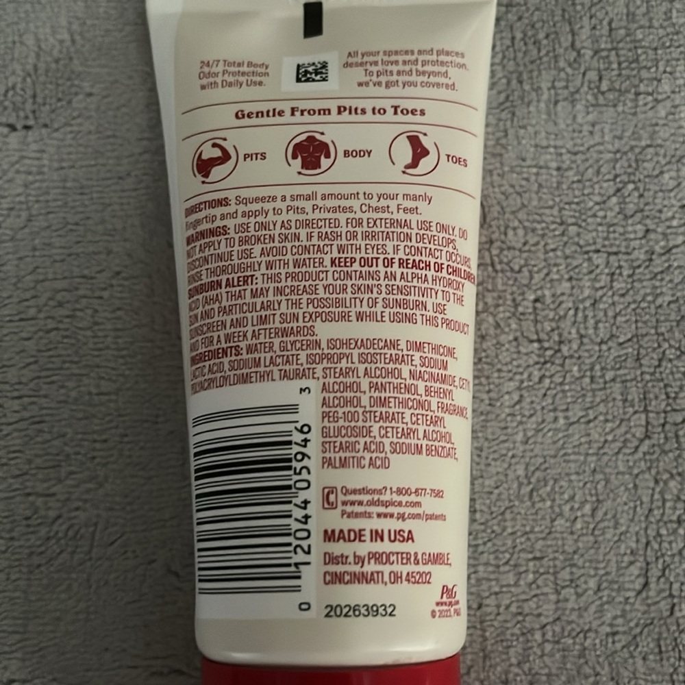 NWT Old Spice Total Body Deodorant - Picture 4 of 4